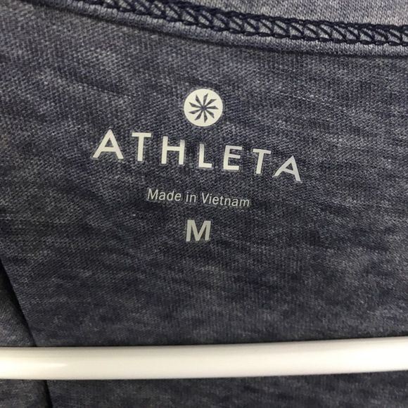 ATHLETA EASY V SUGAR WASH TEE TOP - Picture 5 of 5
